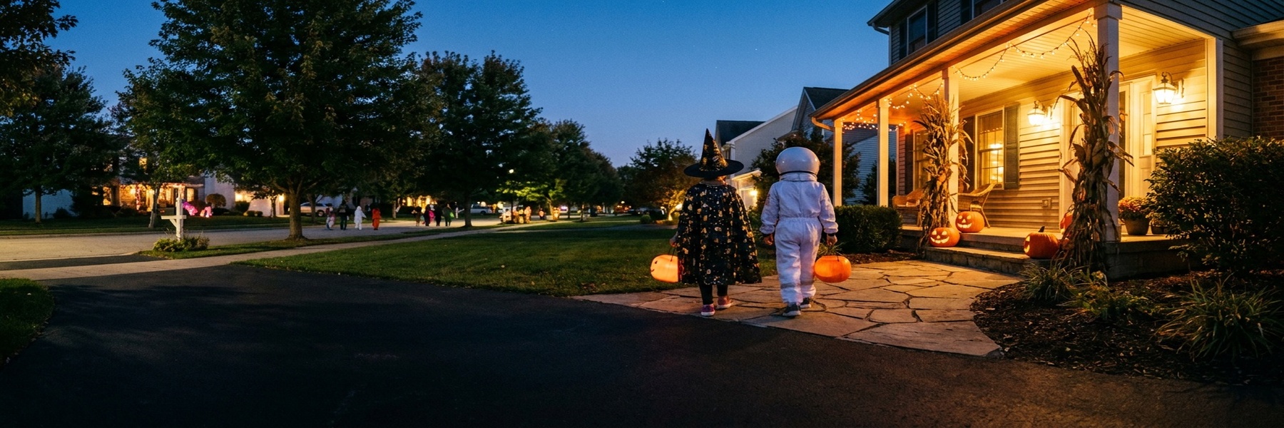 Trick or Treat on College Avenue