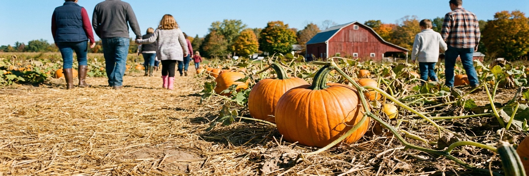 Corn Maze and Pumpkin Patch at Clinton Sease Farm