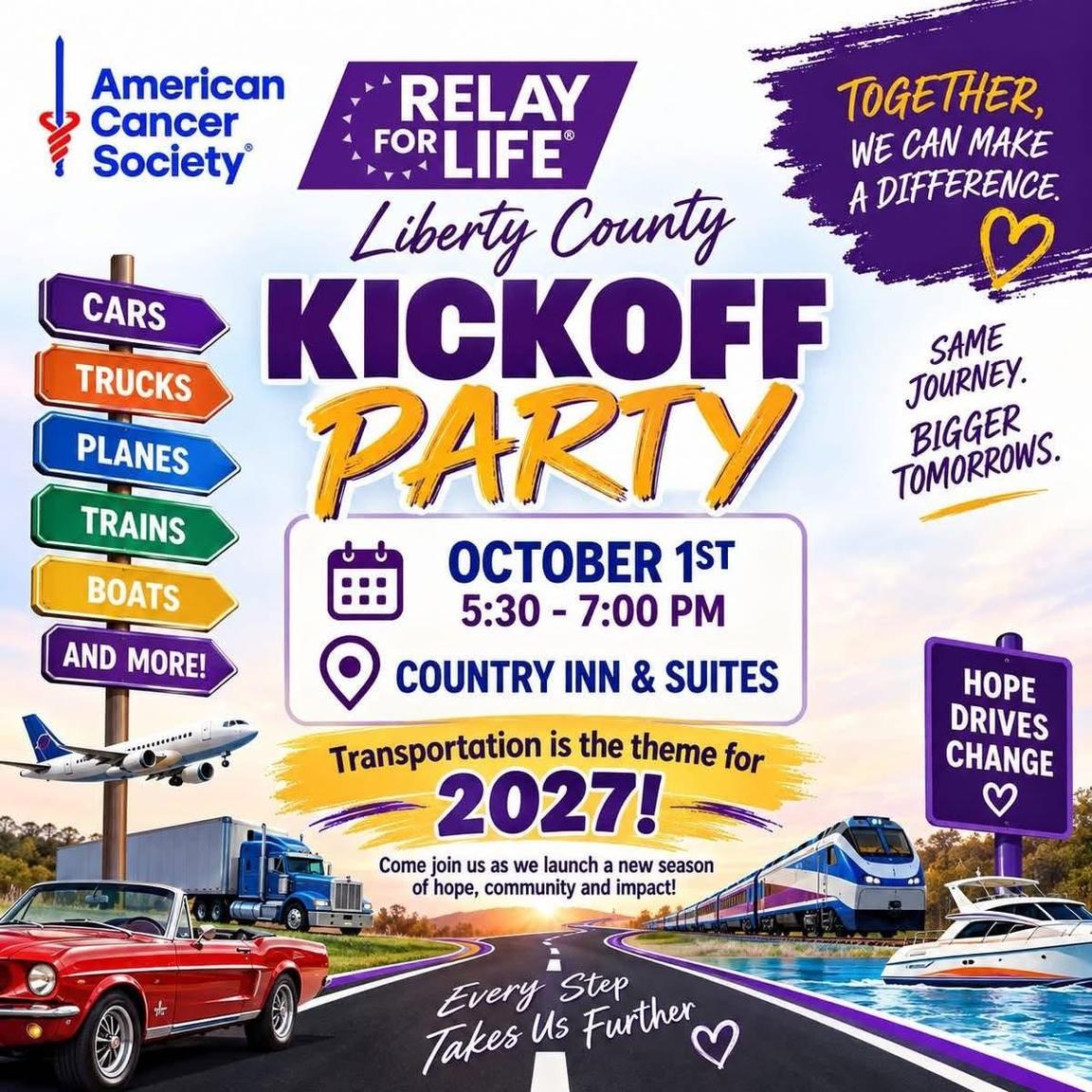 Relay for Life Kickoff Party 2026