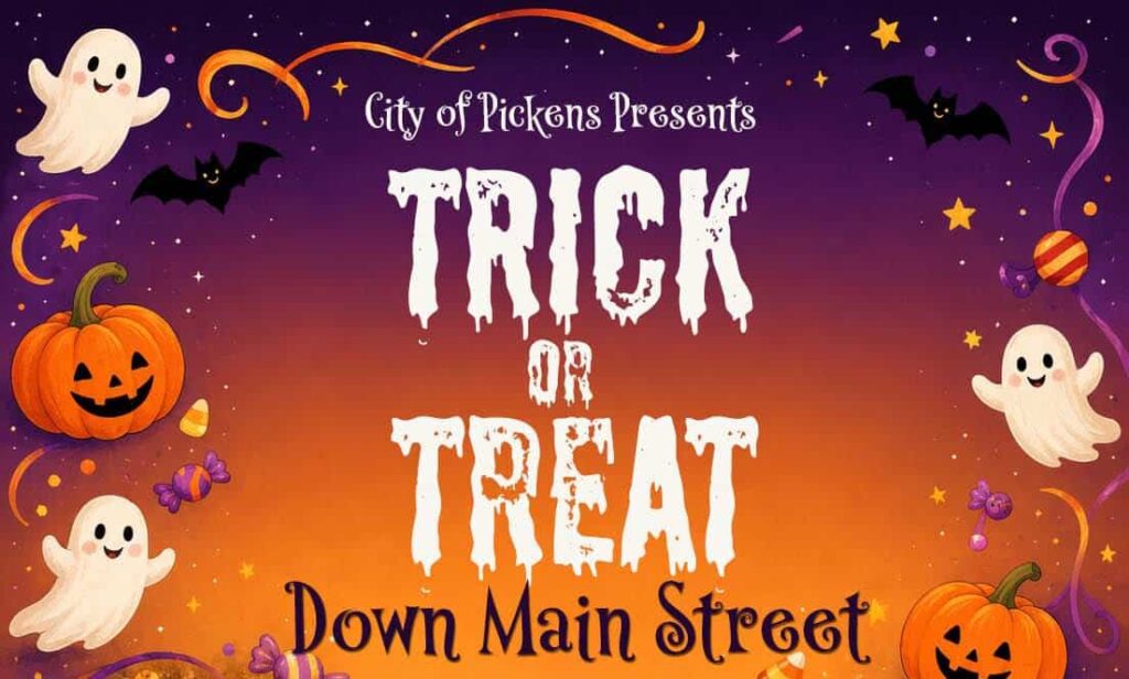 Trick or Treat Down Main Street