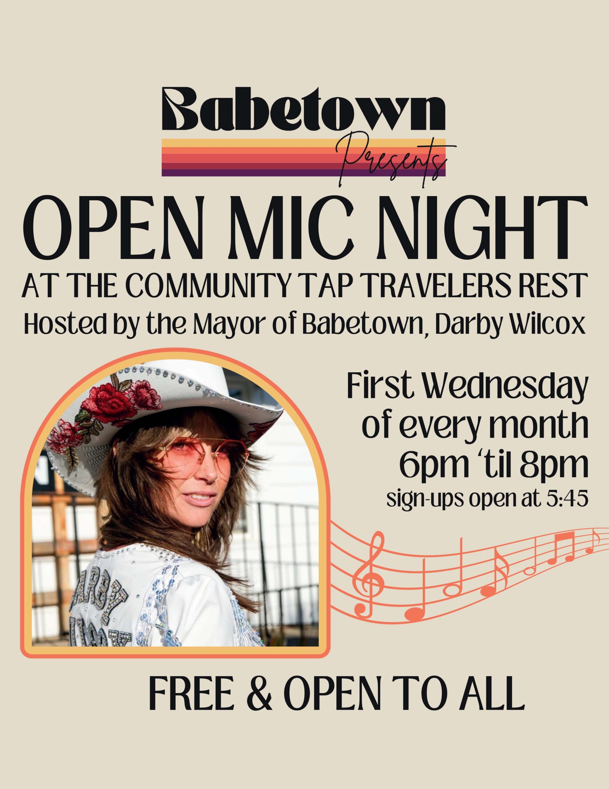 Babetown Presents: Open Mic Night at The Community Tap TR