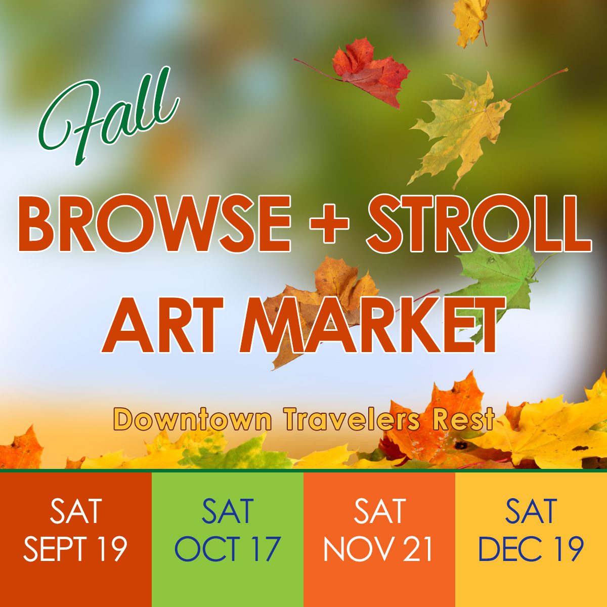 Fall Browse + Stroll Art Market