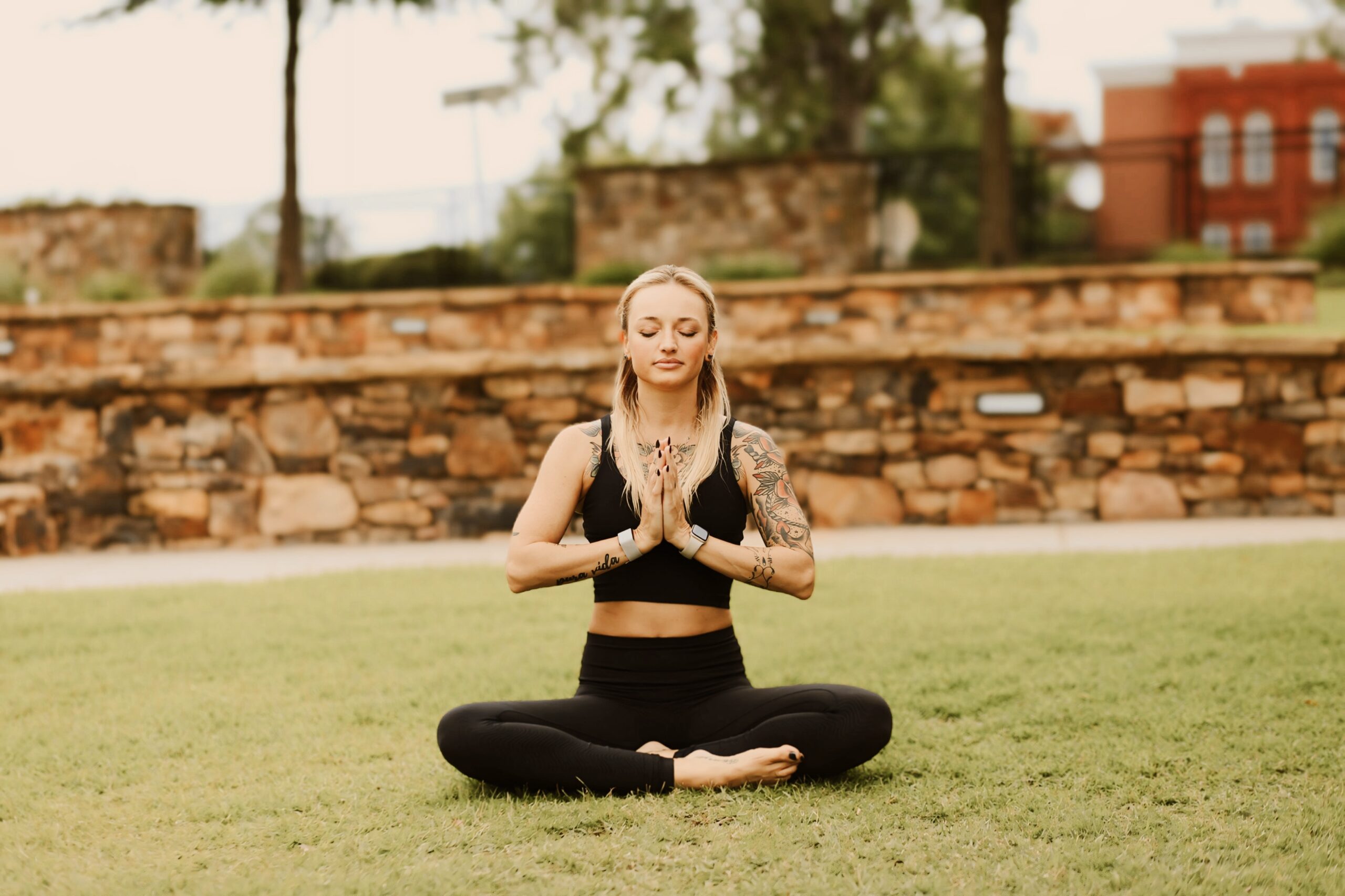 Sunset Yoga in the Park