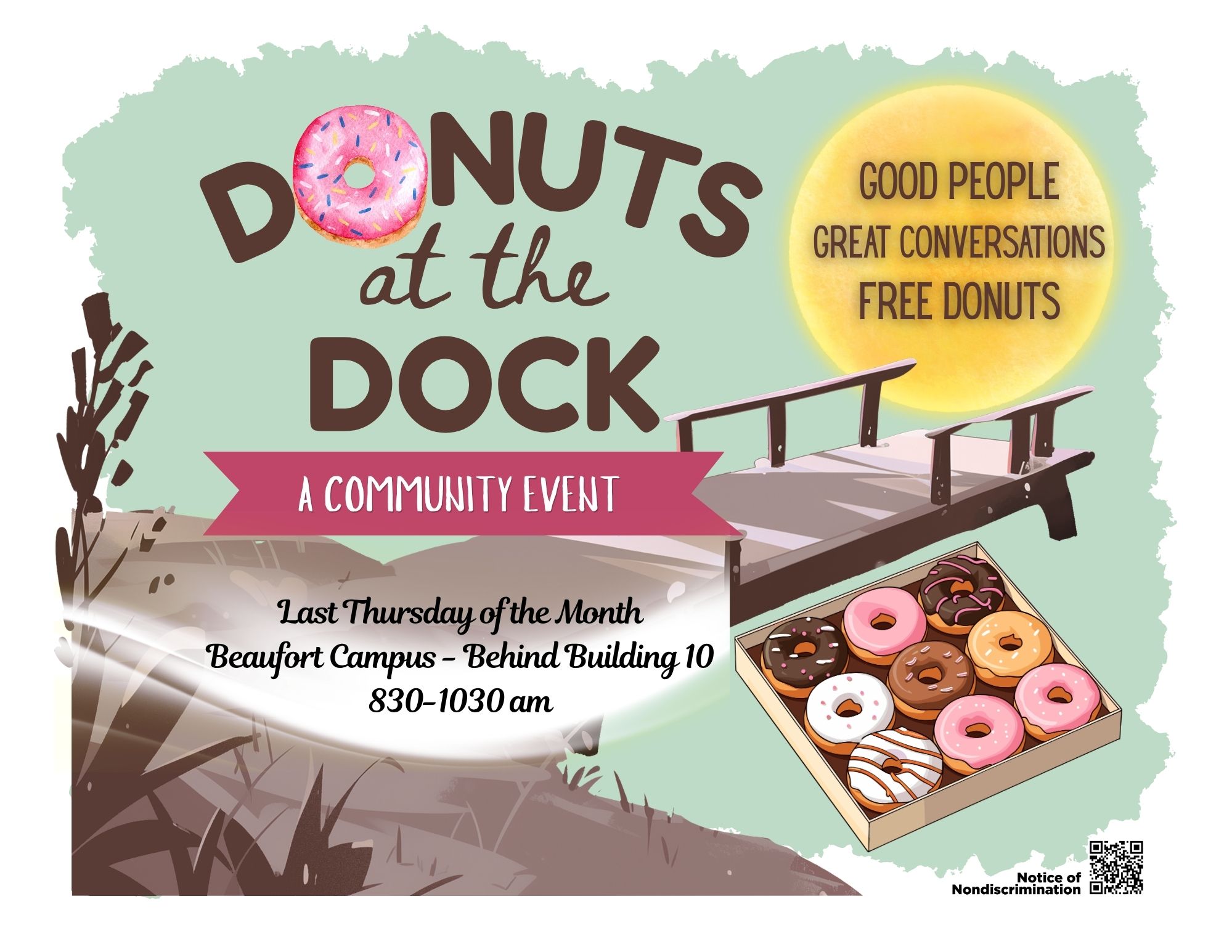 Donuts at the Dock